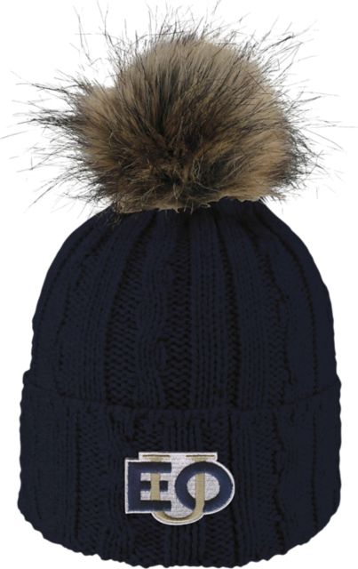Eastern Oregon University Women's Fur Pom Beanie