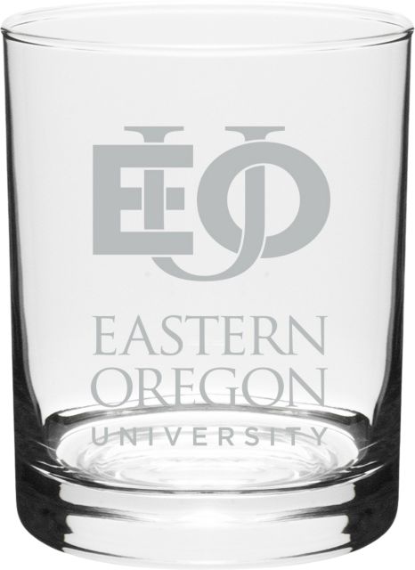 Eastern Oregon University 14 oz. Wine Glass