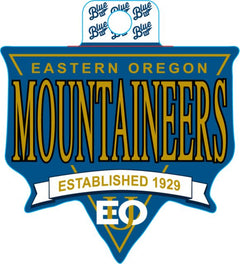 Eastern Oregon University Mountaineers Sticker