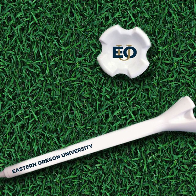 Eastern Oregon University 8 Pack Golf Tees