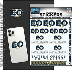 Eastern Oregon University Sticker Sheet