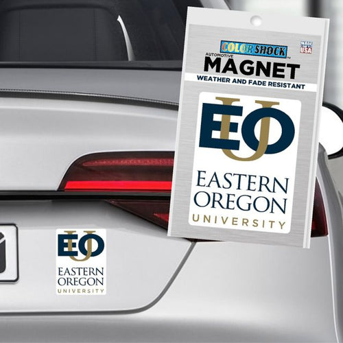 Eastern Oregon University 4x4 Magnet