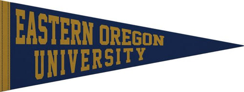 Eastern Oregon University 9x24 Pennant