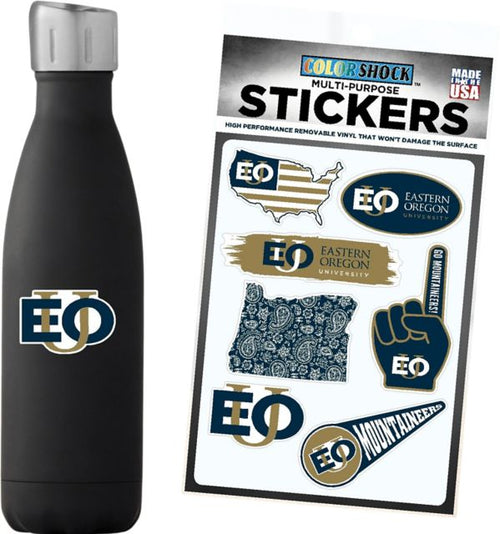 Eastern Oregon University 7.5'' x 7.5'' Sticker Sheet