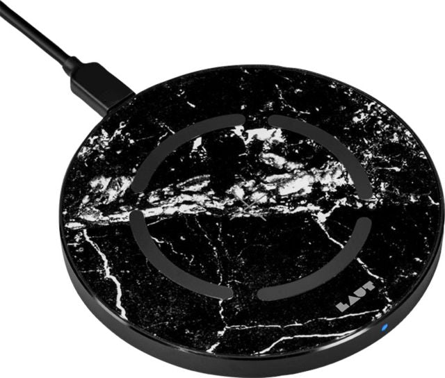 Laut Qi Base Wireless Charger, Marble Black - ONLINE ONLY