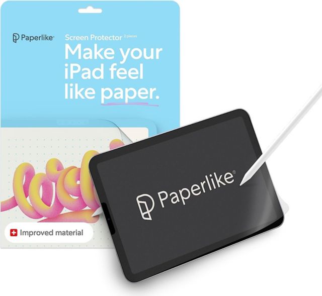 Paperlike 2.1 iPad Screen Protector, iPad Mini, Clear