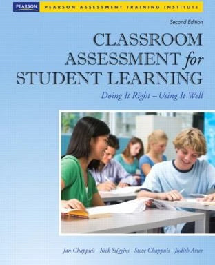 Classroom Assessment for Student Learning (w/CD)