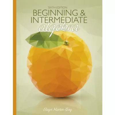 Beginning &amp; Intermediate Algebra