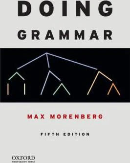 Doing Grammar
