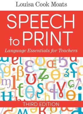 Speech to Print Workbook : Language Exercises for Teachers