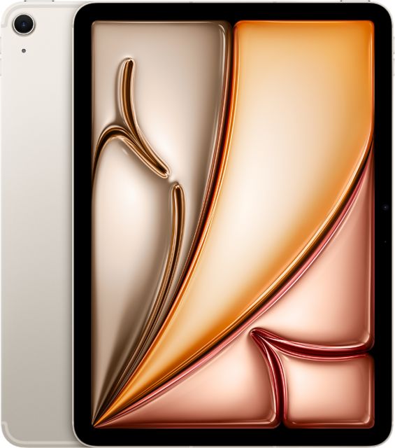 Apple 11-inch iPad Air M4 Chip Wi-Fi + Cellular - Starlight